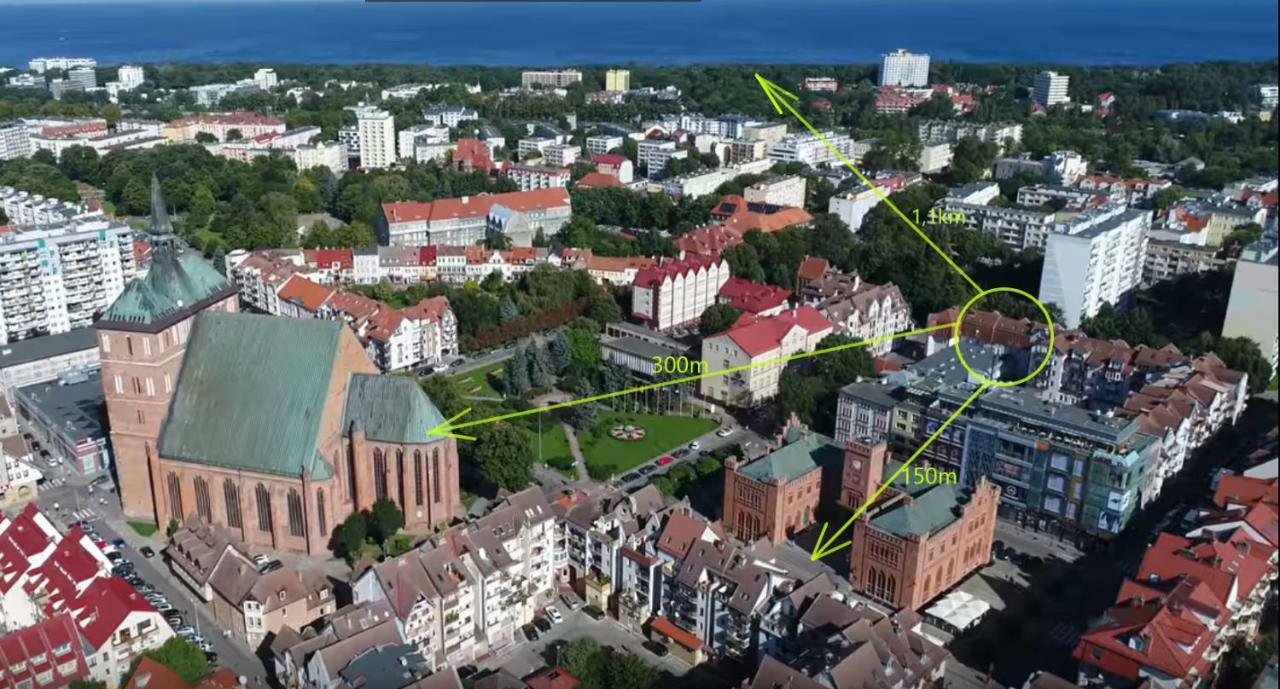 Apartament Kolobrzeg Starowka Welcome Home ภายนอก รูปภาพ